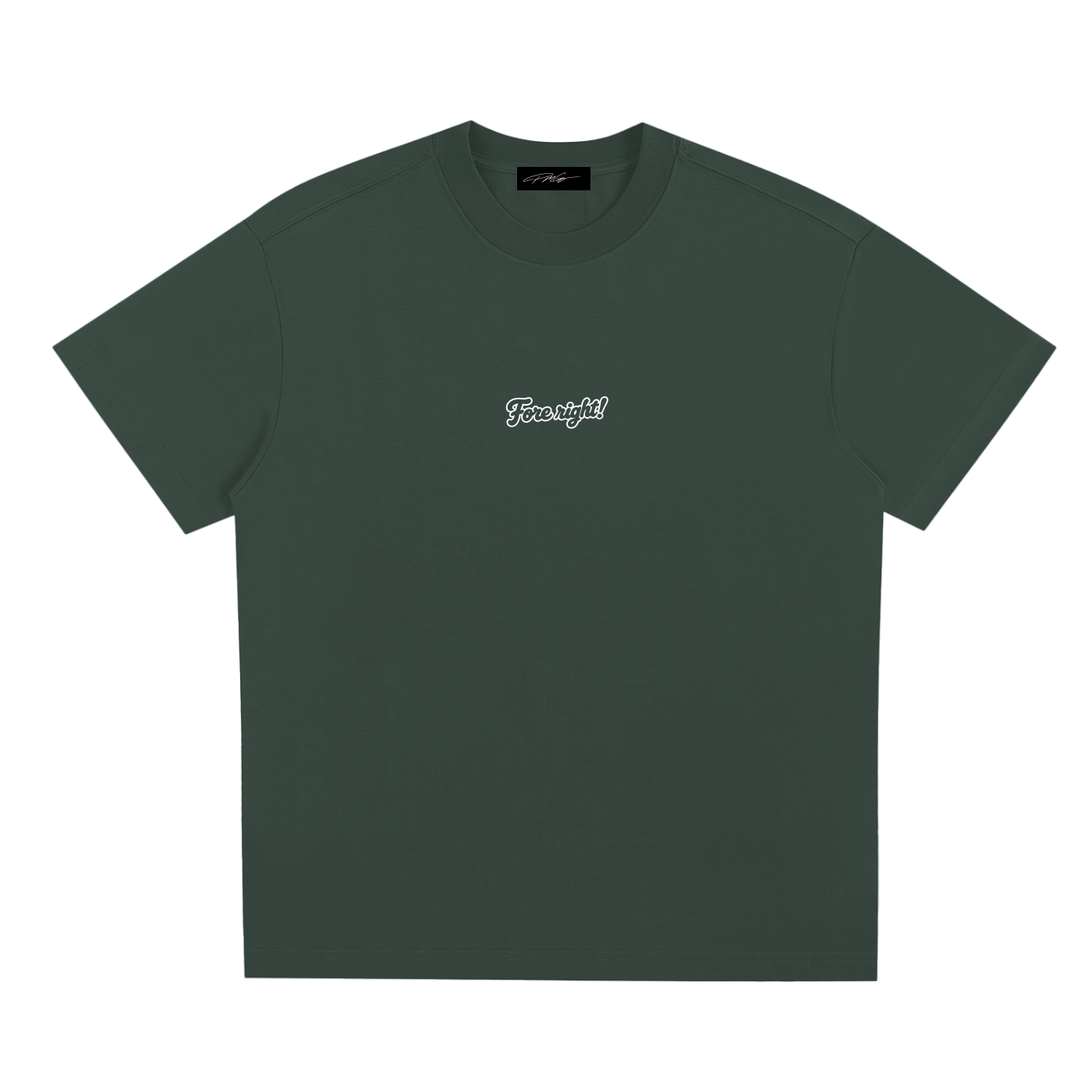 ‘Fore right!’ Tee