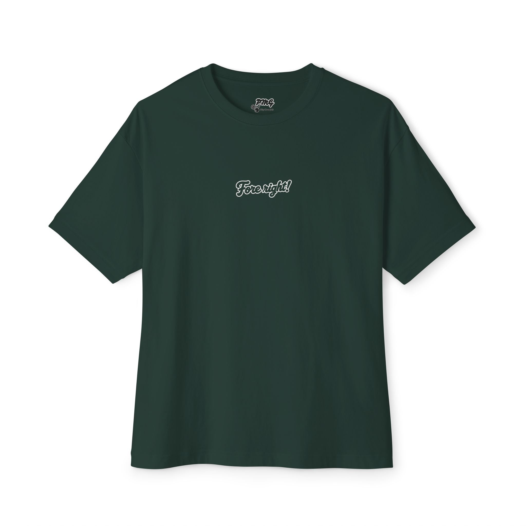 ‘Fore right!’ Tee